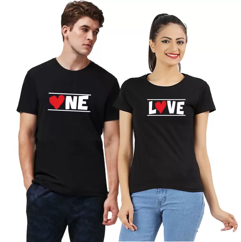 Couple T-Shirt Set One Love
