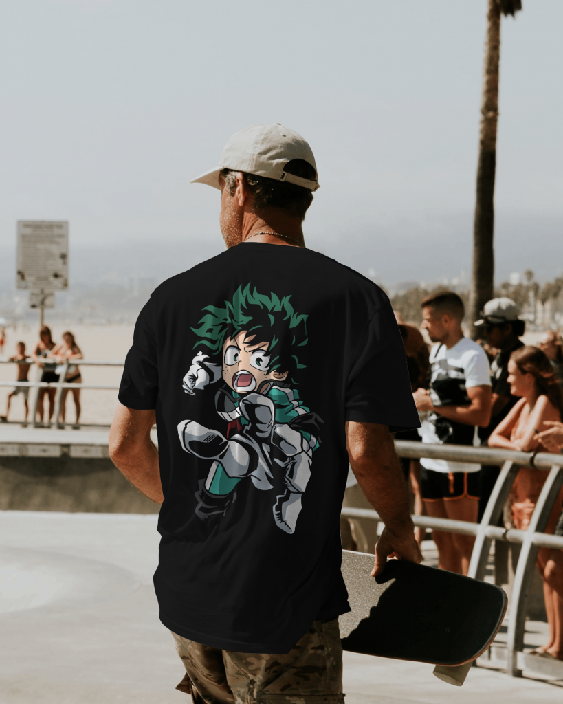 Anime Print Shirt - Stylish Anime Graphic Tee