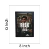 "Harshad Mehta 8x12 Inch Matt Coated Photo/Poster Frame" 4 PIN14 framed