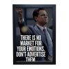 "Wolf of Wall Street Motivational Quote 8x12 Inch Matt Coated Photo/Poster Frames: Inspire Ambition" 2 PIN18