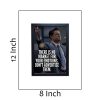 "Wolf of Wall Street Motivational Quote 8x12 Inch Matt Coated Photo/Poster Frames: Inspire Ambition" 4 PIN18 framed