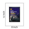 "Profit Dikhta hai toh haar koi zhukta hai 8x12 Inch Matt Coated Photo/Poster Frames: Embrace the Winning Spirit" 3 PIN19 framed