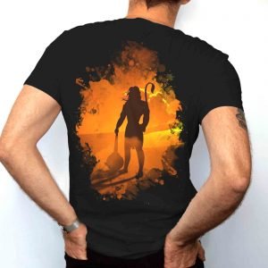 Black Cotton Tshirt For Men