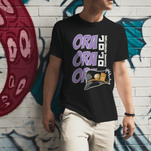 “Unleash the Energy of ‘Ora’ with Our Jojo-Inspired T-Shirt – PrintItNice”