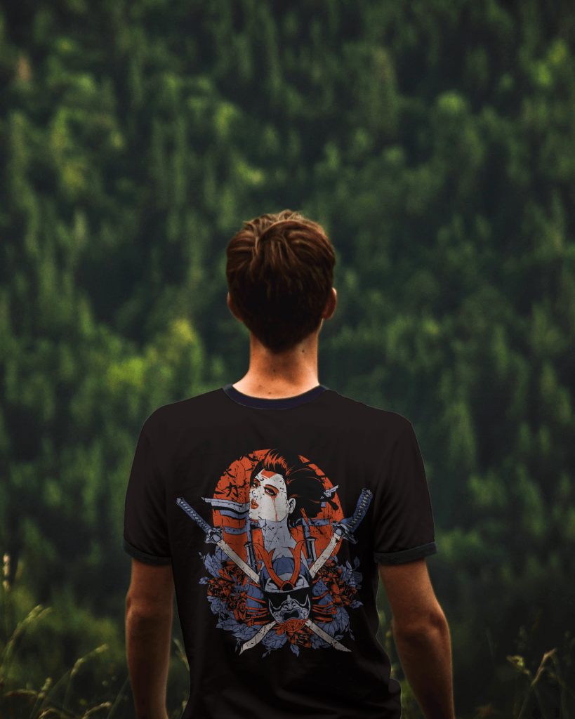 Anime Back Print T-Shirt: Premium Anime Graphic Tee