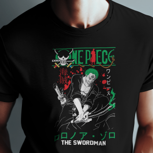 “Embrace the Swordsmanship of One Piece with Our Exclusive T-Shirt – PrintItNice”
