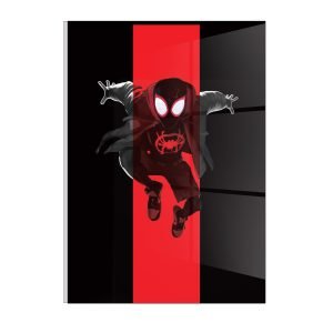 "Spectacular Spider-Man: No Way Home Canvas Art in Glass Acrylic Frame – Marvelous Wall Decor" A4 SIZE