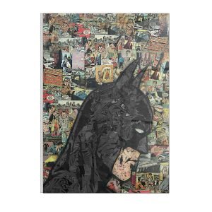 Batman: Dynamic Canvas Art in Glass Acrylic Frame – Channel Your Inner Hero -A4 size