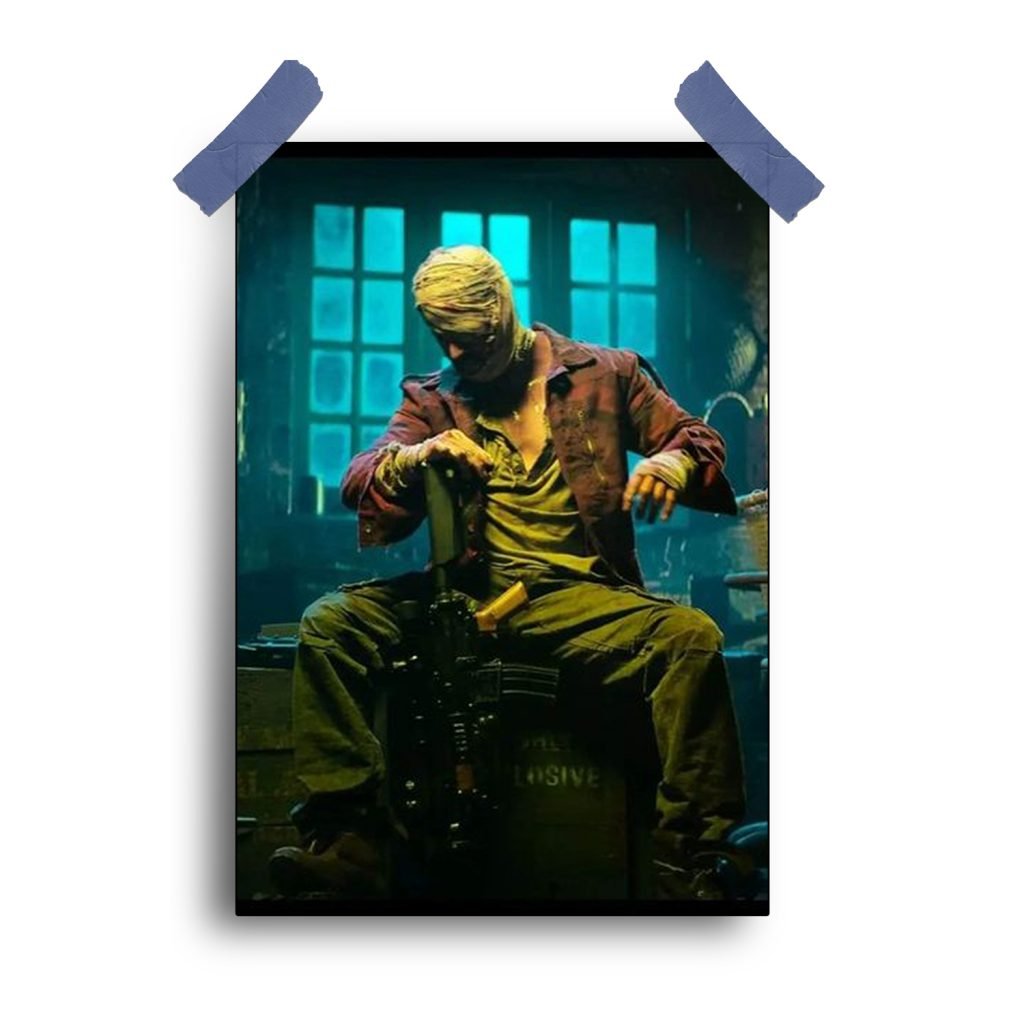 Jawan SRK Poster - Iconic Shah Rukh Khan Wall Art