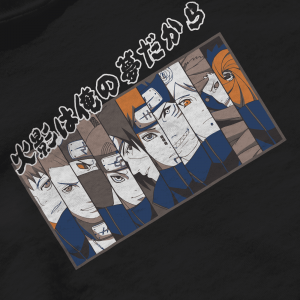 “Discover the Shinobi Ensemble: Naruto Characters T-Shirts – Immersive Anime Fashion”