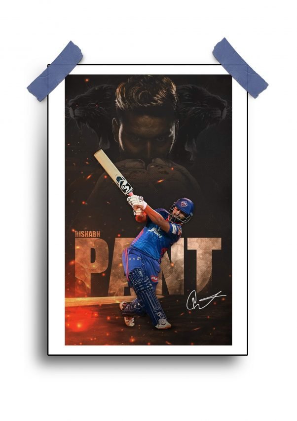 Rishabh Pant Poster