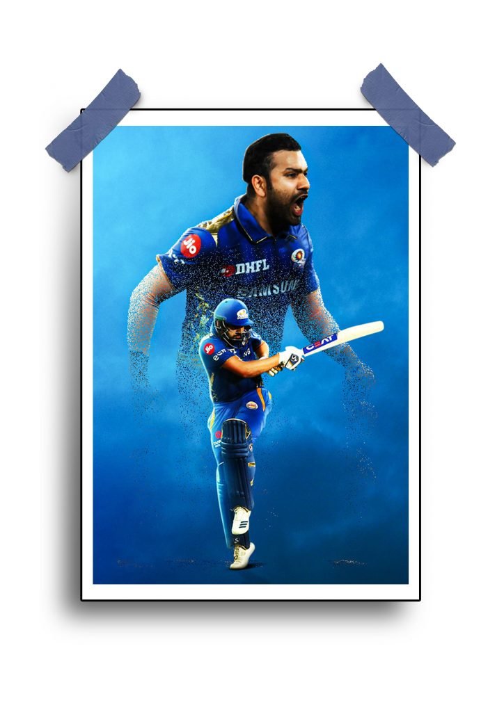 High-Quality Cricket Poster with Vibrant Colors and Custom Design