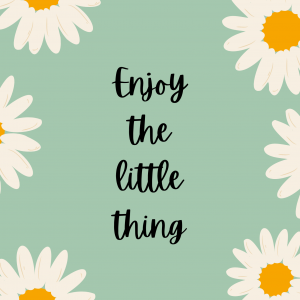 Elegance in Simplicity ‘Enjoy the Little Things’ Wall Frame