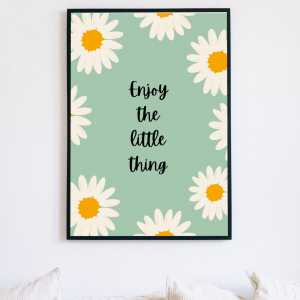 Elegance in Simplicity ‘Enjoy the Little Things’ Wall Frame