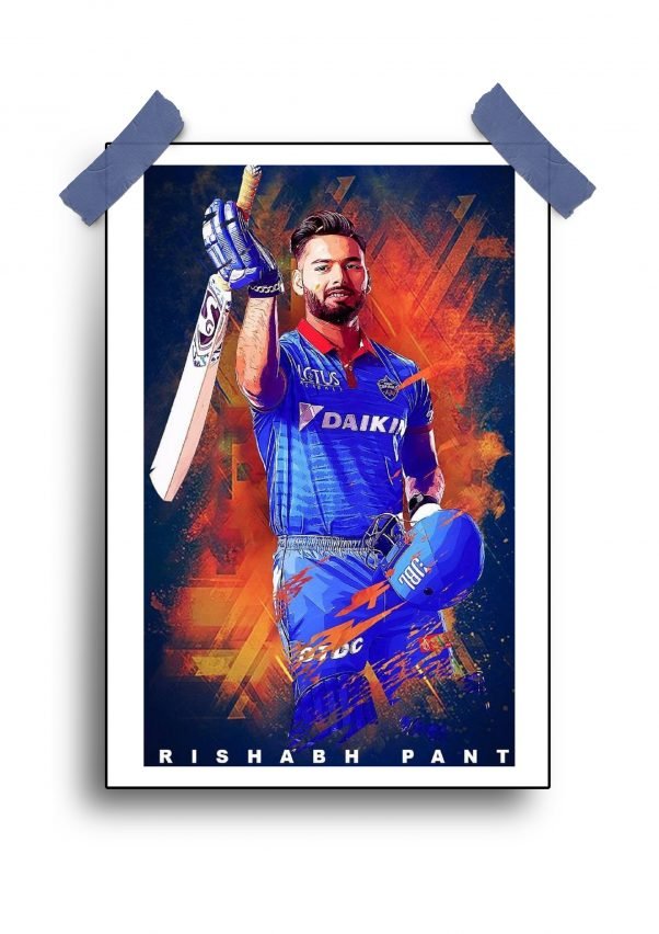 Rishabh Pant IPL Poster