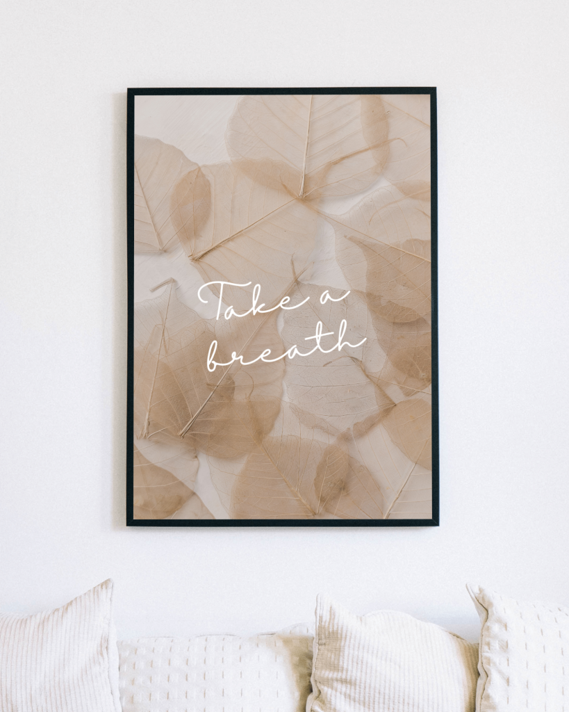 Elegant and modern wall art frames for living room décor