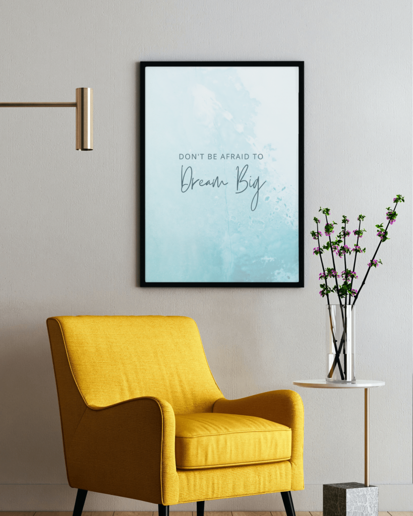 Inspirational Wall Frames - Motivational Quotes for Home and Office Walls
