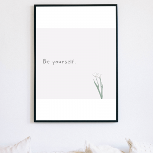 Authentic Essence ‘Be Yourself’ Wall Frame