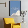 Motivational wall frames with elegant wooden designs and inspiring quotes for home and office decor.