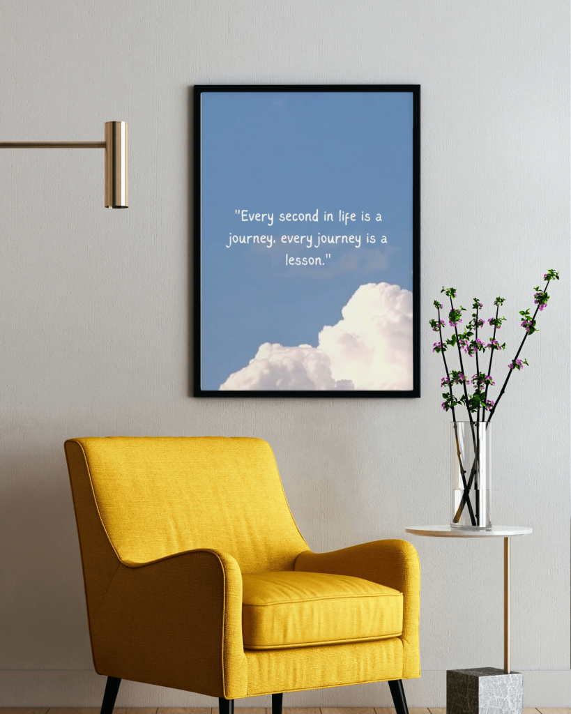 Motivational wall frames with elegant wooden designs and inspiring quotes for home and office decor.