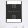 Elegant Wood Picture Frames in rustic design