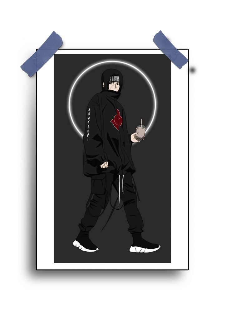 Itachi Uchiha Manga Poster