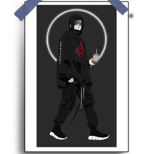 Itachi Uchiha Manga Poster – 12″x18″ – Glossy & Matte Variants