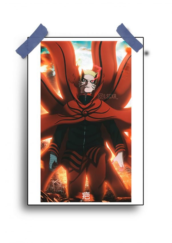 Naruto Baryon Mode Poster
