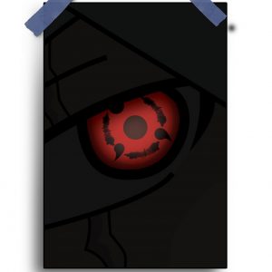 Sharingan Poster – 12×18 Inches | Glossy & Matte Finishes