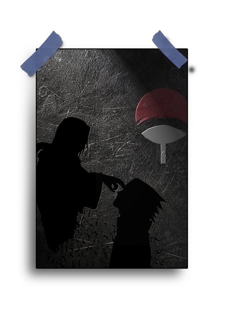 Naruto Minato Baryon Mode Poster