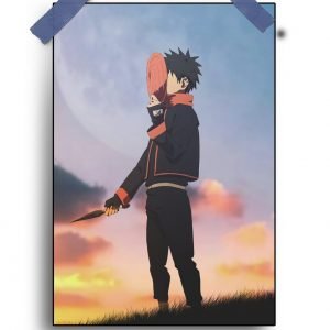 Obito Anime Poster – 12×18 inches – Glossy & Matte