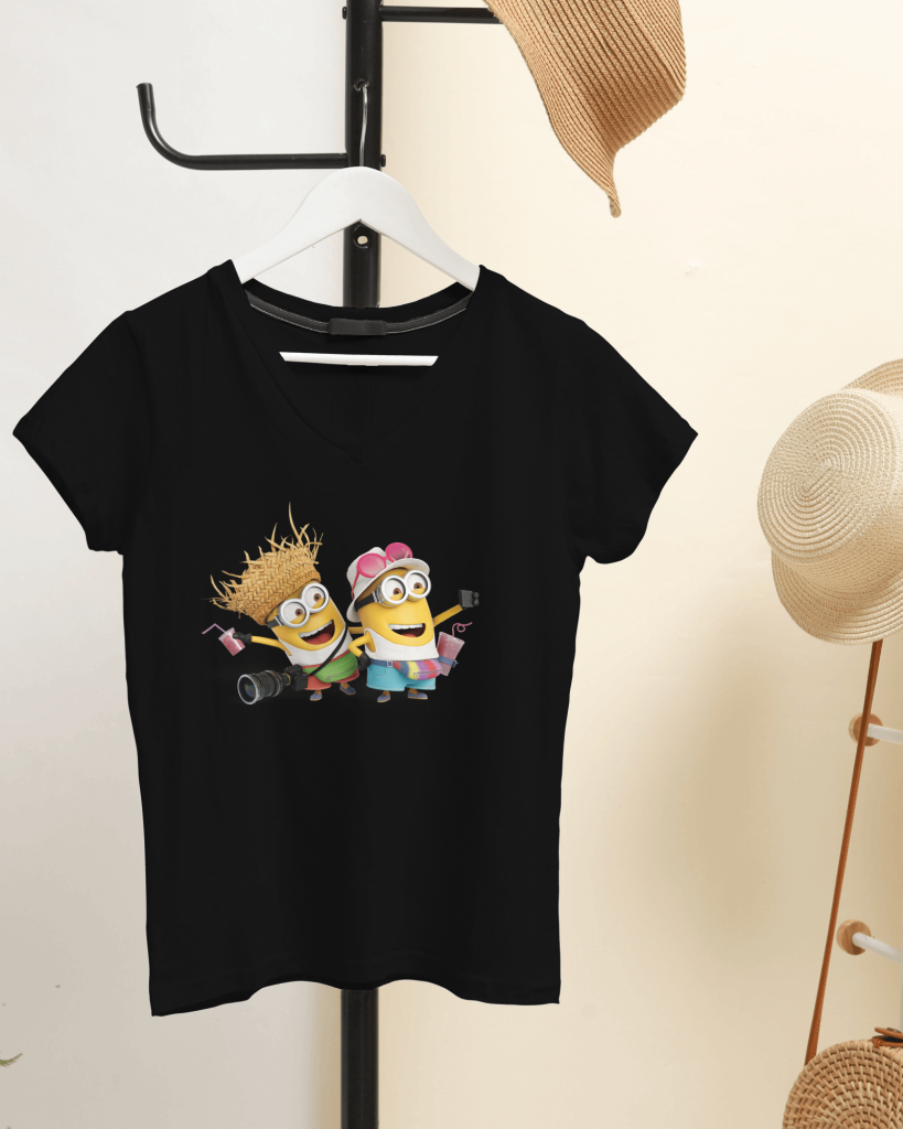 thumbnail image 2 of Despicable Me 2 'One In A Minion' Adult T-Shirt – Licensed Gray Men's Tee 2 of 6