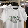 tshirt mockup hanging in a tshirts section 00168