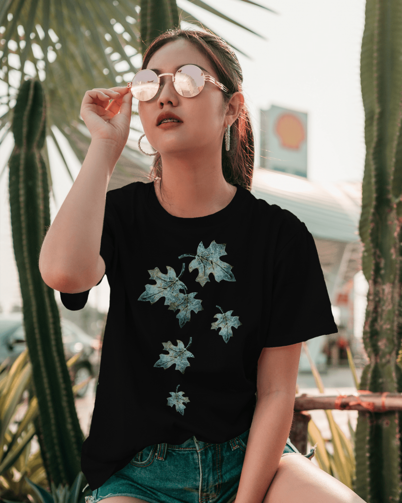 Black T-Shirt For Woman: Premium Quality Soft Cotton Tee