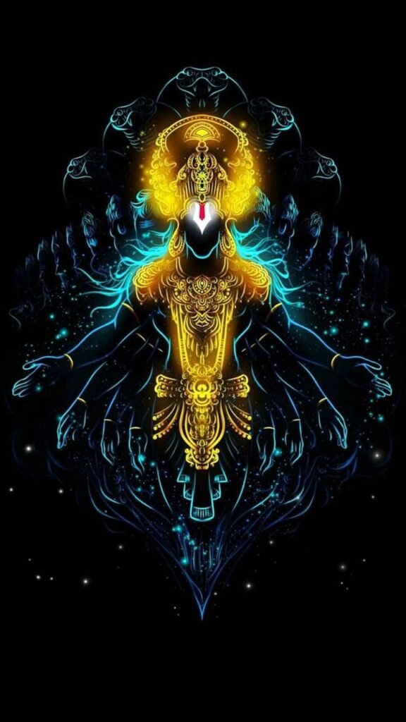 Dev Narayan Photo - Sacred Wall Art for Spiritual and Devotional Décor