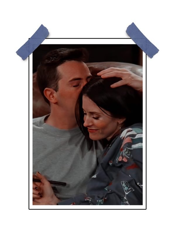 Monica and Chandler Poster