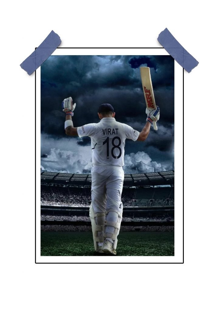 Virat Kohli No 18 Poster