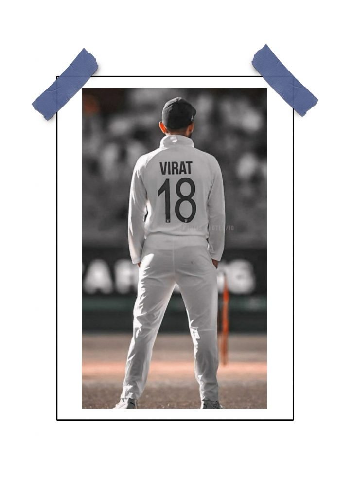 Virat Kohli No. 18 Poster