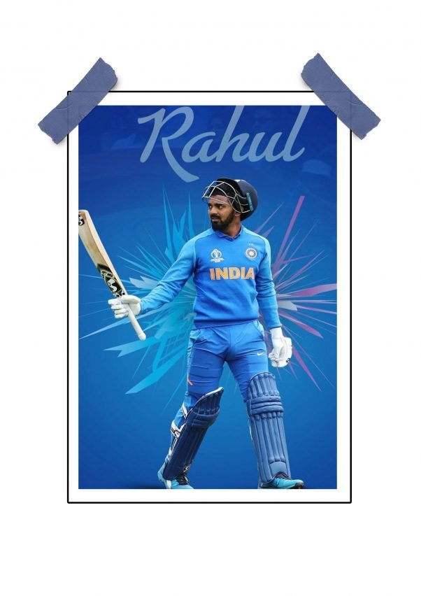 KL Rahul Wall Poster