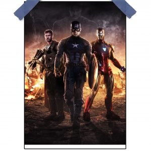 Superhero Poster – Marvel & DC Heroes – 12″x18″ Glossy/Matte Finish