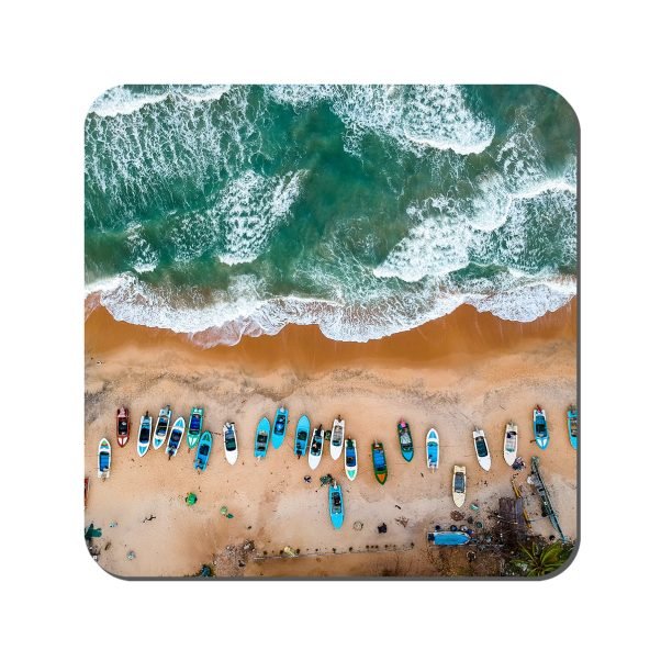 Tourist Place Beach View Fridge Magnet