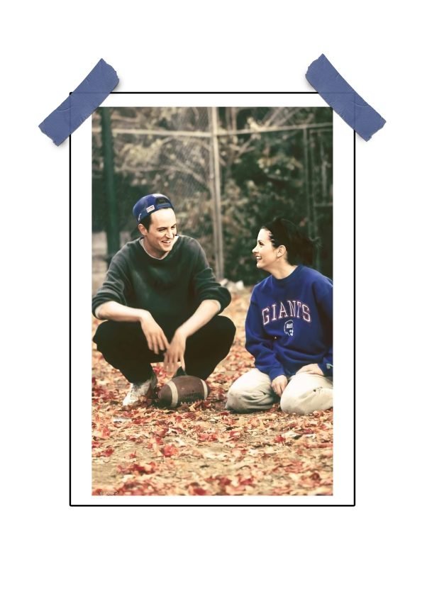 Monica and Chandler Poster