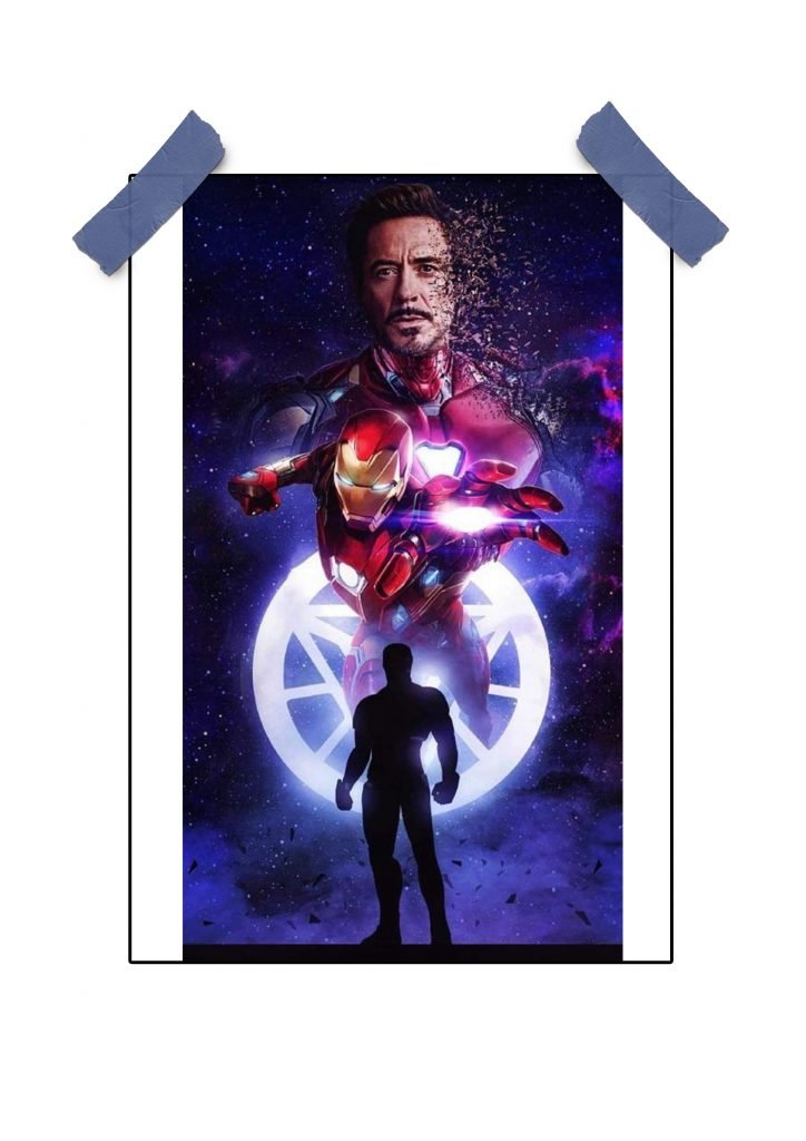 Superhero Film Poster – Marvel & DC Movie Art Print