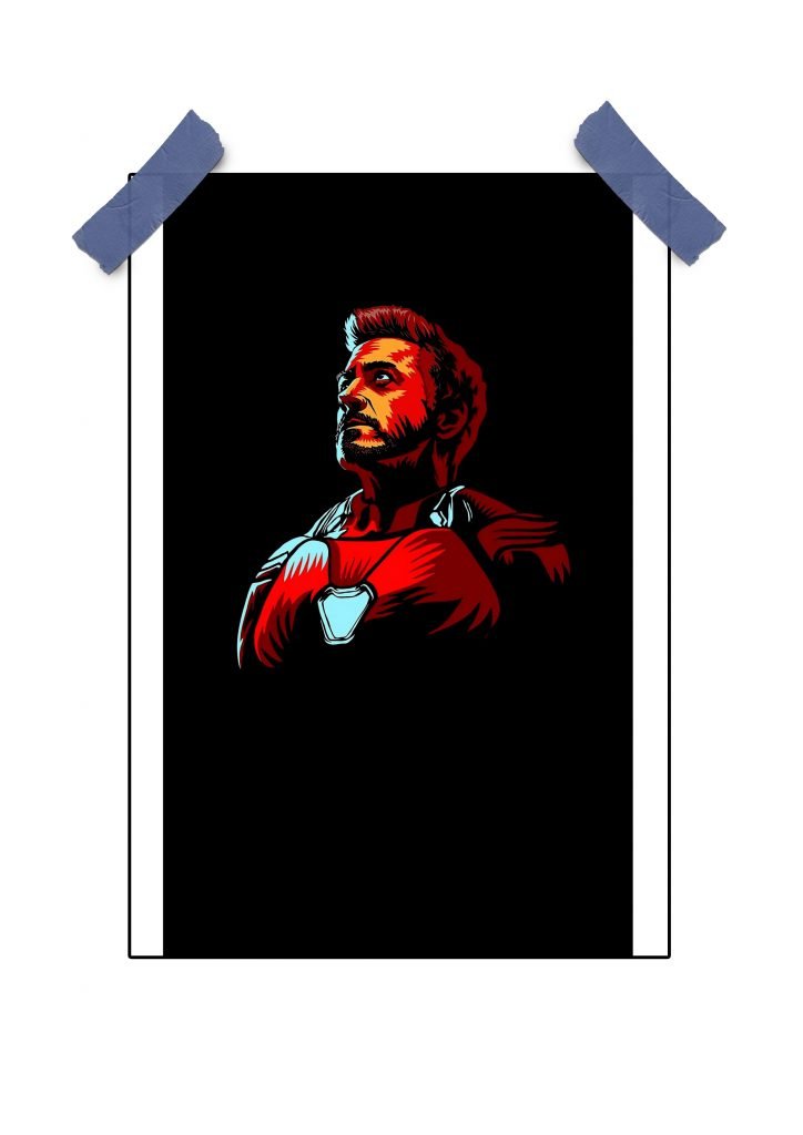 Superhero Movie Posters showcasing popular comic characters in vibrant colors