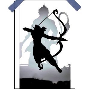 Shree Ram Poster – 12″x18″ | Matte & Glossy Options