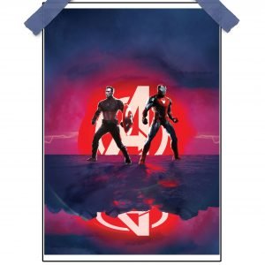 Superhero Poster – Marvel & DC Heroes