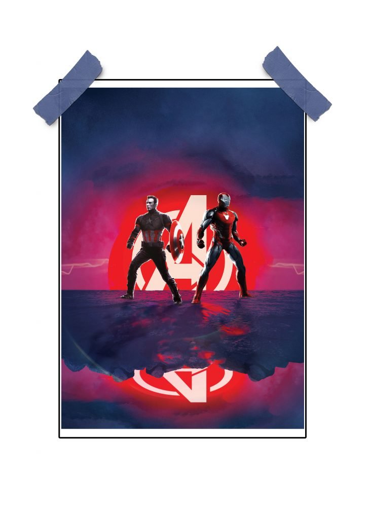 Marvel superhero posters, Custom Marvel print, Marvel character artwork