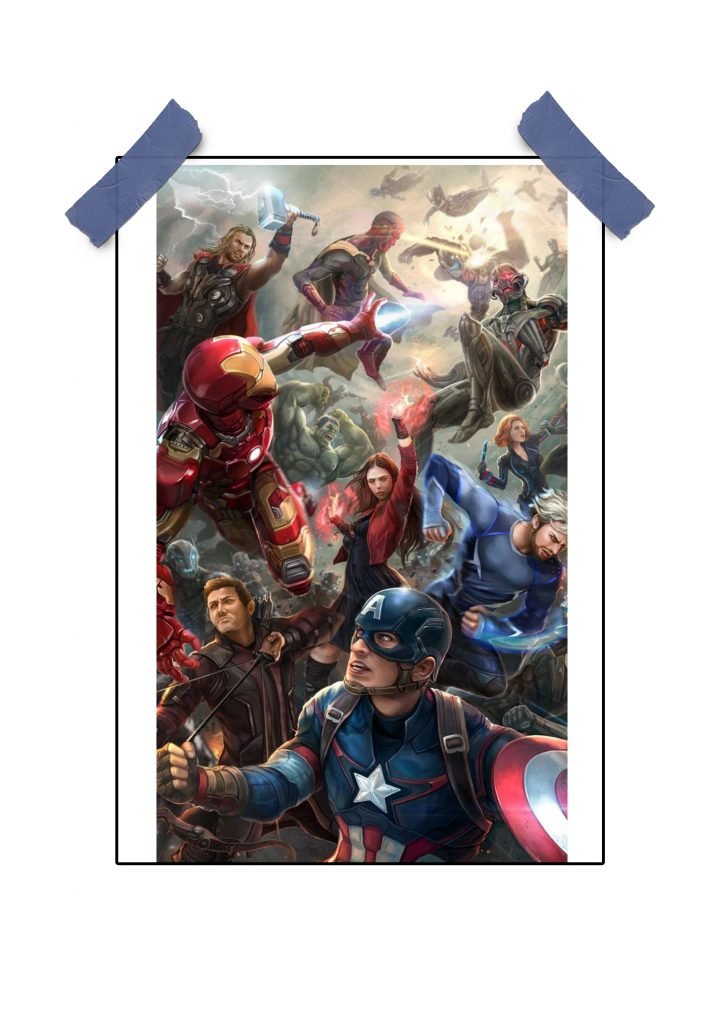 Big Hero Poster: High-Quality Animated Movie Wall Art