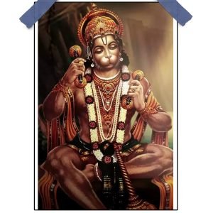 Lord Hanuman Poster – 12×18 | Matte & Glossy Options