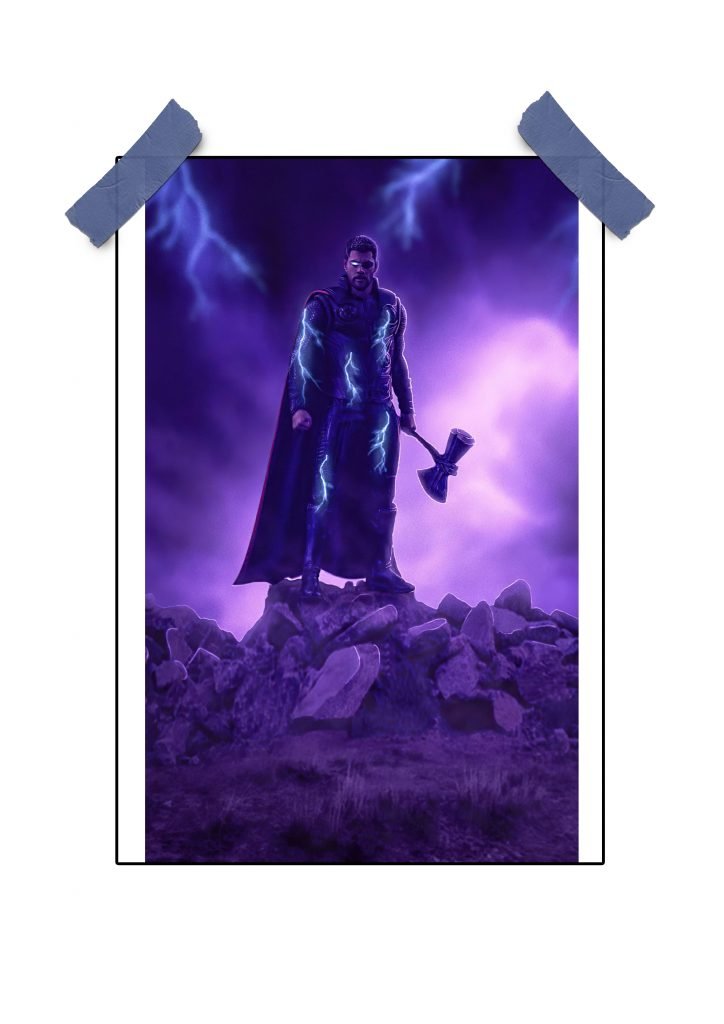Superhero Posters Framed